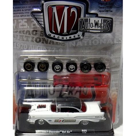 M2 Auto Wheels 1957 Chevrolet Bel Air Hurst Hustler Global Diecast Direct