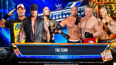 Undertaker John Cena The Rock Vs Brock Lesnar Goldberg Randy Orton