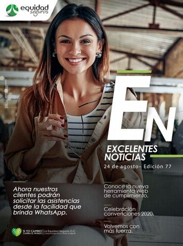 EXCELENTES NOTICIAS EDICIÓN 77 by Equidad Seguros Issuu