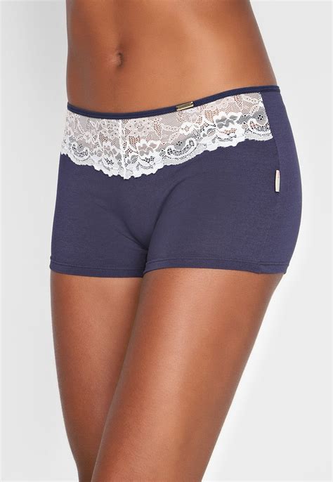 Calcinha Love Secret Lingerie Cale On Renda Azul Marinho Compre Agora Dafiti Brasil