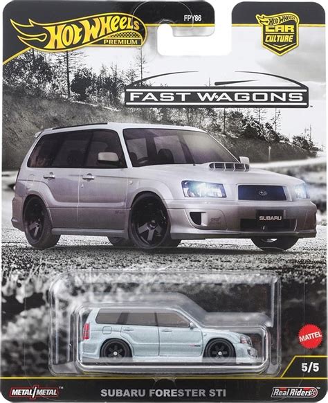 HOT WHEELS PREMIUM FAST WAGONS JBK87 SUBARU FORESTER STI 194735262298 Cena Opinie