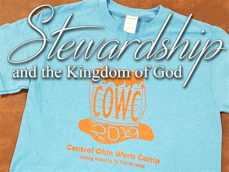 Stewardship And The Kingdom Of God Sermon By Dion Frasier From June