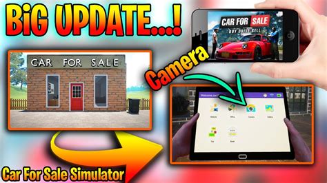 Finally Car For Sale New Update Is Out Car Saler Simulator New Update