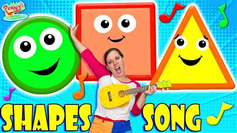 Shapes Songs for Kids & Toddlers | Nursery Rhymes + Sing A Long ...