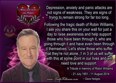 Depression - In memory of Robin Williams