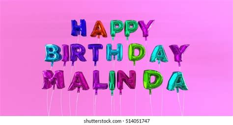 Happy Birthday Marla Card Balloon Text 库存插图 514050589 Shutterstock