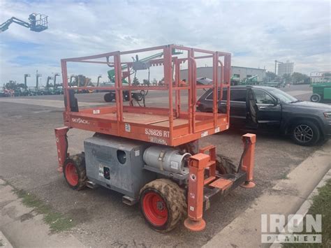 Skyjack Sj Rt Dual Fuel X Scissor Lift In Commerce City