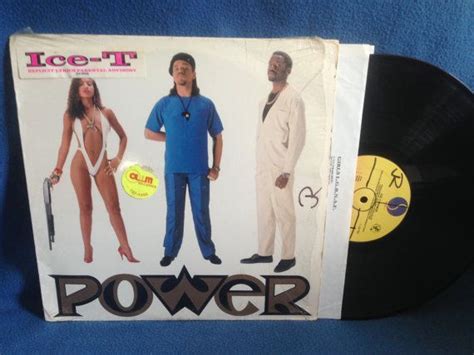 Rare Vintage Ice T Power Vinyl Lp Record Album Etsy Vinyl Sales T Power Gangsta Rap