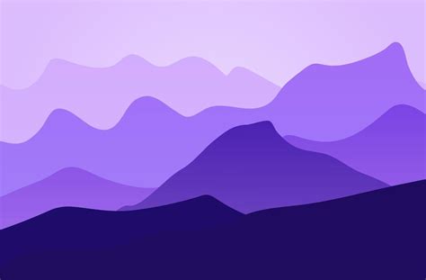 Premium Vector | Mountain landscape clip art vector