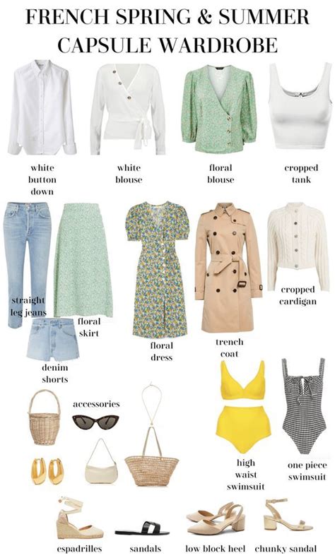 How To Create A French Capsule Wardrobe For Spring Summer Artofit