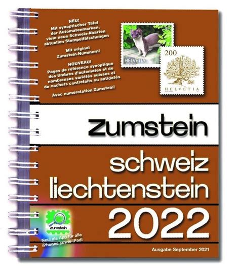 Zumstein Katalog Schweiz Neu Kaufen Auf Ricardo