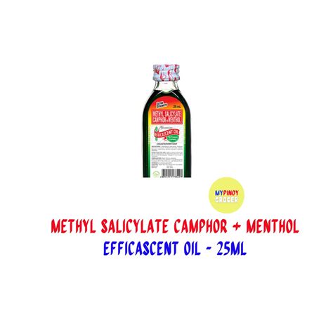 Philippine Product Efficascent Oil Methyl Salicylate Extra Strength