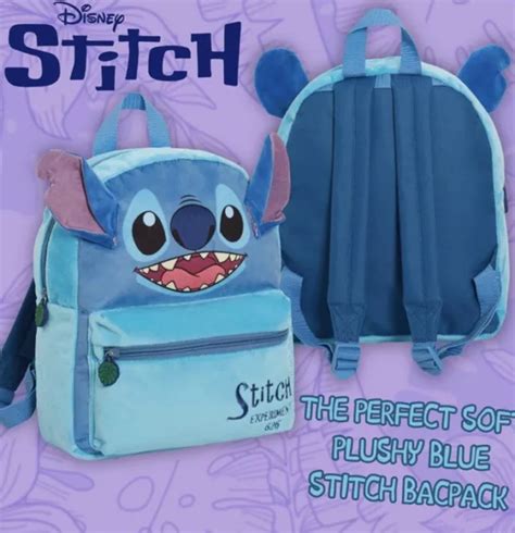 Disney Lilo And Stitch Experimentenrucksack Blau Cartoon Schultasche