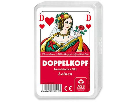 Ass Altenburger Doppelkopf Franz Sisches Bild In Leinenpr Gimg Kartenspiel Mediamarkt