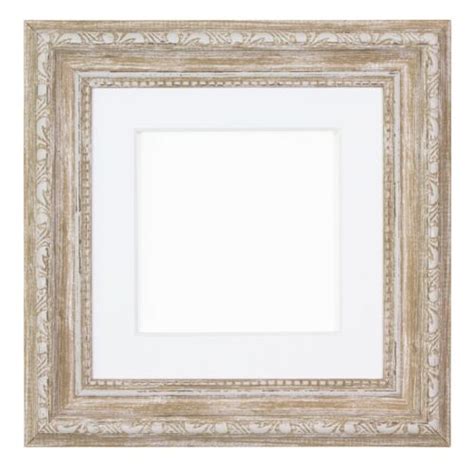 Instagram Square Ornate Shabby Chic Picture Frame Photo Frame With Mount Walnut Ebay