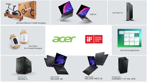 Acer Earns Multiple 2024 iF Design Awards