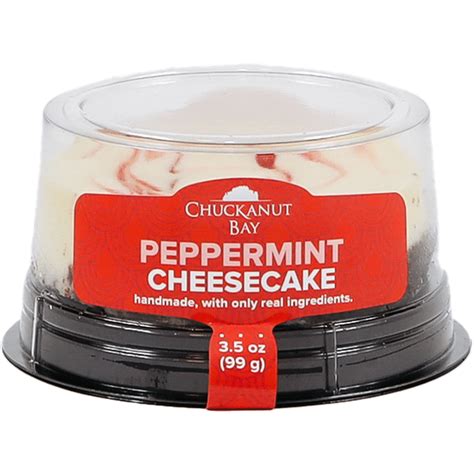 Chuckanut Bay Foods Peppermint Mini Cheesecake Oz Instacart