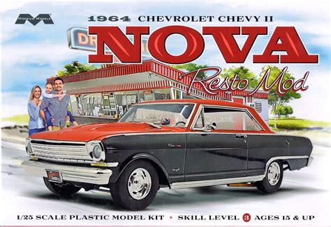 Moebius Chevy Ii Nova Resto Mod Spotlight Hobbies