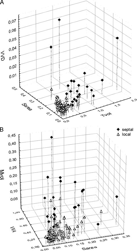 Quantitative Ultrastructural Differences Between Local And Medial