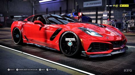 Need For Speed Heat Chevrolet Corvette Zr1 2019 Customize Tuning