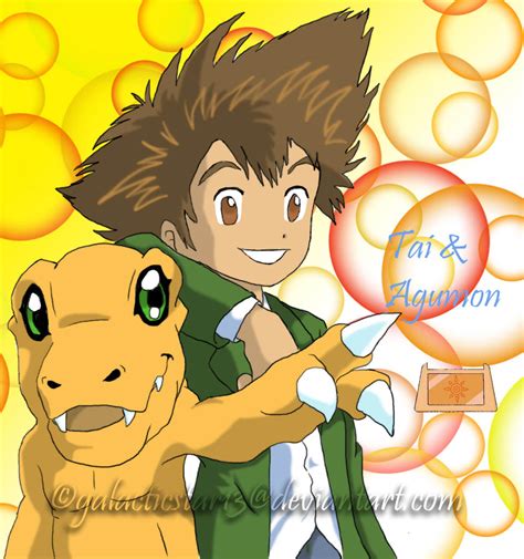 Agumon And Tai