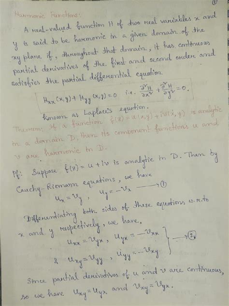 Harmonic Functions | PDF