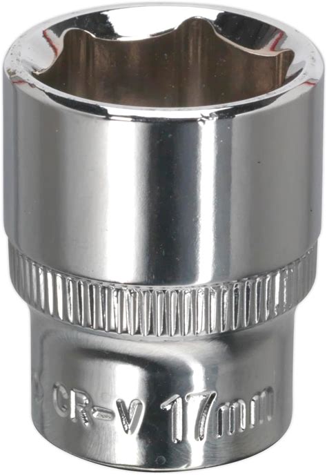 Sealey Sp Walldrive Socket Mm Sq Drive Fully Polished Amazon