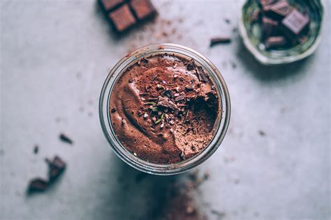 Vegane Mousse Au Chocolat Kichererb Se