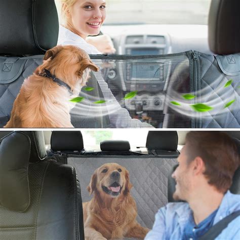 Waterproof Dog Car Seat Cover for Back Seat - Picadex