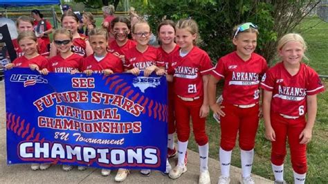 Arkansas 8U Softball Team Wins USSSA SEC Future Stars Competition