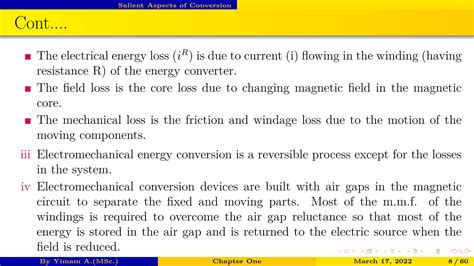 Principles Of Electromechanical Energy Conversion PPT