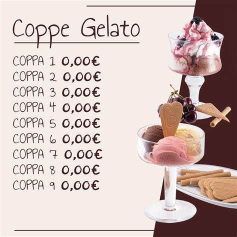 Coppe Gelato Dolcelisa Gelateria Pasticceria Caffetteria