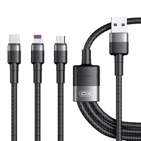 Xo Nb Q Multikabel W M Usb C Lightning Micro Usb Dkk