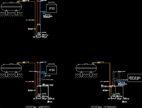 Heater Installation Diagram DWG Detail For AutoCAD Designs CAD