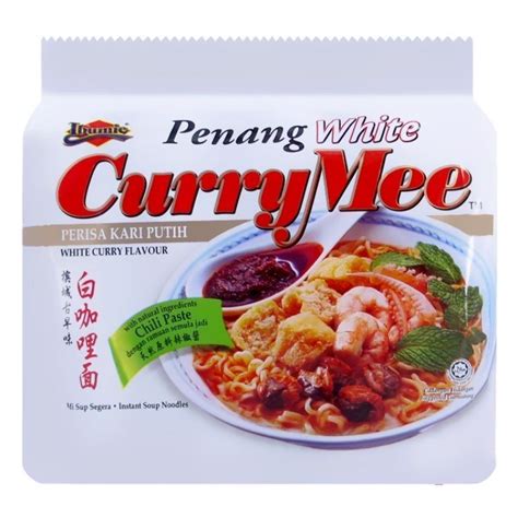 Ibumie Penang White Curry Mee Instant Noodle Halal Certification