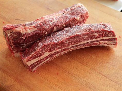 Bison Short Ribs Organically Raised Grass Fed Pastured 1lb Now Farms