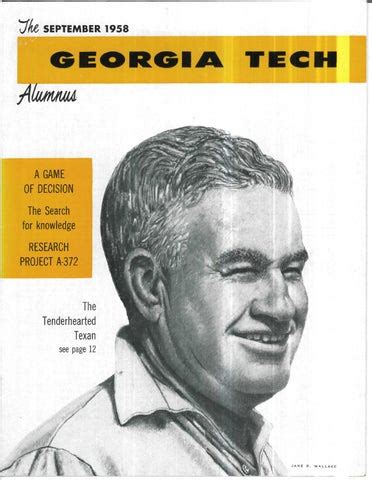 Georgia Tech Alumni Magazine Vol 37 No 01 1958 By Georgia Tech