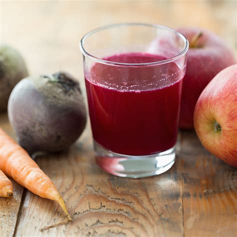 Recette Jus détox carottes betteraves