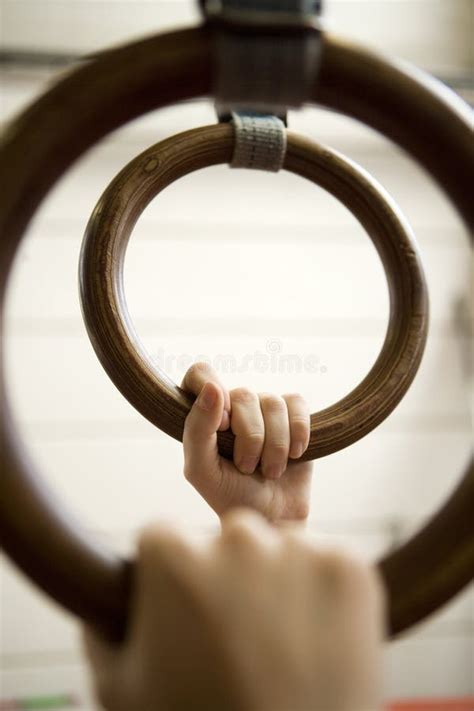 Gymnastic Rings stock photo. Image of gymnastics, competitive - 27177396