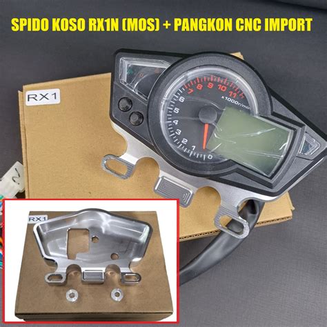 Spido Koso Rx N Set Cnc Import Cover Digital Speedometer Mount