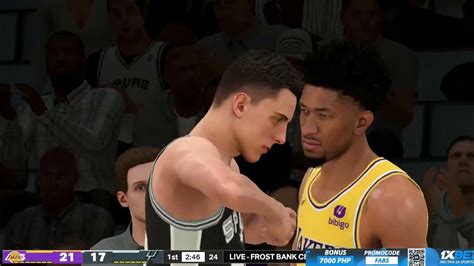 Los Angeles Lakers Vs San Antonio Spurs Nba2k24 Gameplay November 3