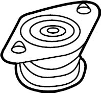 553302S150 - Hyundai Suspension Shock Absorber Mount (Upper ...