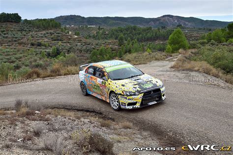 Agustina Xavier Ferrán López Eduard Mitsubishi Lancer Evo X