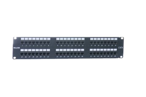 Cat 6 Loaded / 48 port Patch Panel | Bellcom