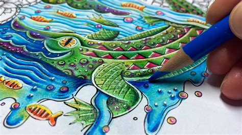 How To Color Water In Meine Reise Durch Afrika From Rita Berman