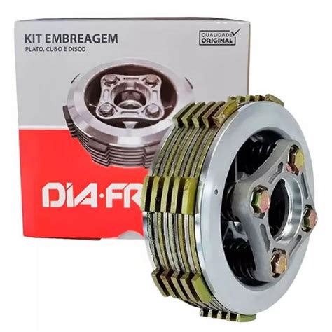 Kit Embreagem Diafrag Cg 125 Titan Cg 125 Fan Today 125 Cbx 200 Strada