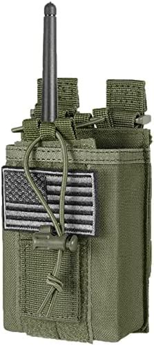 Amazon Tactical Molle Radio Holster Holder Case Military Heavy