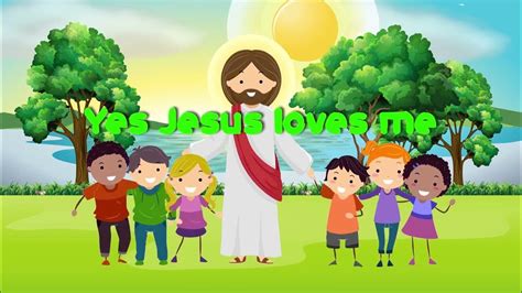 Jesus Loves Me Kids Song Christian Kids Songs Nursery Rhymes Youtube