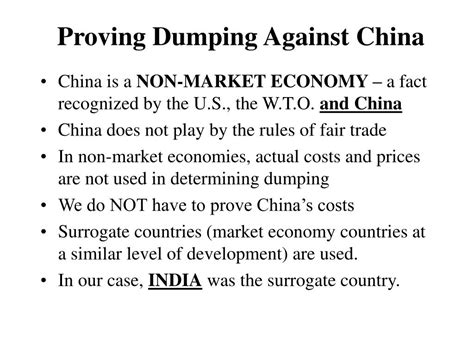 Ppt The Chinese Anti Dumping Investigation An Update Powerpoint