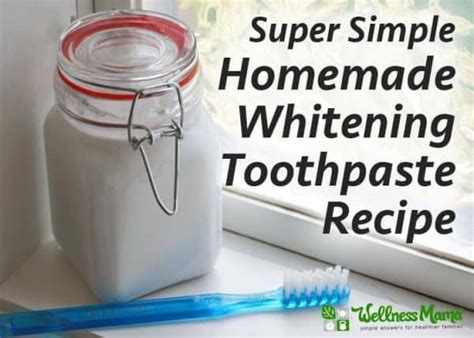 15 Homemade Toothpaste Recipes Simple Pure Beauty